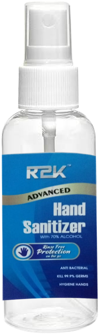 R2K Hand Sanitizer Family Pack Of 10 (100 ML Each)